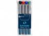 Universal non-permanent marker schneider maxx 221 s, varf 0.4mm, 4