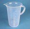 Cana gradata material pp cu toarta, forma inalta - 2000 ml