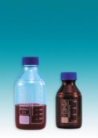 Sticla alba cu capac filetat autoclavabila 140 grd  - 1000 ml