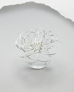Inel Argint Crizantema - SilverCity