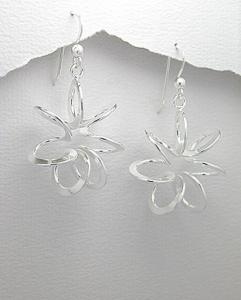 Cercei argint Floare/Spirala - SilverCity