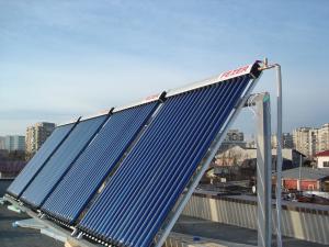 Incalzire cu panouri solare - casa 100 m