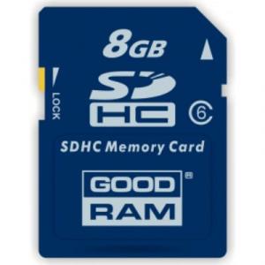 Card Secure Digital (SD) 8GB SDHC Clasa 6 GoodRAM