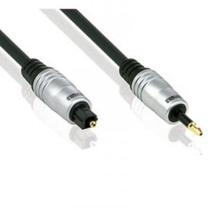 Cablu audio digital S/PDIF TOSLINK - Jack 3.5 Tata / Tata 2m Kinetix