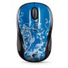 Mouse Logitech M305 Optical Wireless Nano USB Blue Flourish pentru notebook