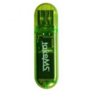 Stick Flash USB 16GB Colorline Verde TakeMS