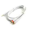 Cablu Jack 3.5 - 2*RCA GOLD Tata / Tata 3m Kinetix