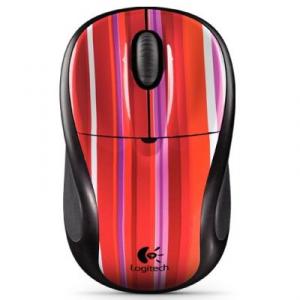 Mouse Logitech M305 Optical Wireless Nano USB Sassy Stripe pentru notebook