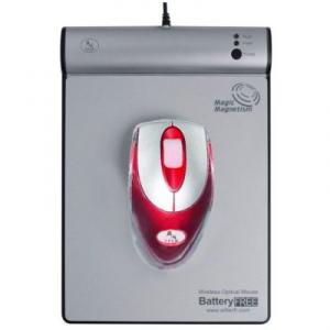 Mouse A4Tech NB-35 Crystal BatteryFree Wireless Optical USB Red