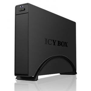 Rack / Enclosure RaidSonic Icy Box IB-366StUS2-B pentru harddisk-uri SATA 3.5inch - USB 2.0 eSATA - Aluminium