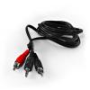 Cablu Jack 3.5 - 2*RCA Tata / Tata 2m Kinetix