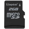 Card Micro Secure Digital (SD) 2GB Kingston