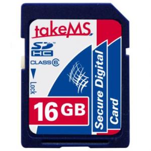Card Secure Digital (SD) 16GB SDHC Clasa 6 TakeMS