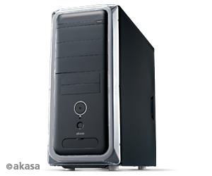 Carcasa PC Akasa ZEN01 black fara sursa