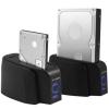 Rack / Docking Station Raidsonic Icy Box IB-110StUS2-B pentru harddisk-uri SATA 2.5inch 3.5inch - eSATA USB 2.0