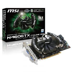 Placa Video MSI GeForce GTX 460 1GB GDDR5 256bits OC Cyclone