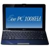 Netbook Asus Eee PC 1008HA-BLU035S 10inch Intel Atom N450 1GB 250GB