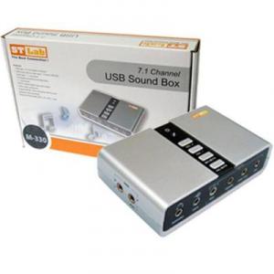 Placa Audio ST-Lab M-330 7.1 USB