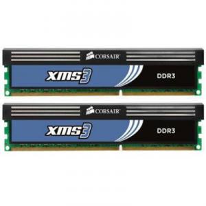 Kit Memorie Dual Channel 4GB DDR3 1600 CL8 XMS3 Rev. A Corsair