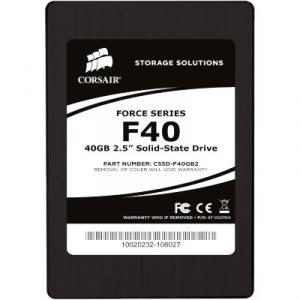 SSD 2.5inch 40GB MLC Corsair Force F40 280 / 270 MB SATA II