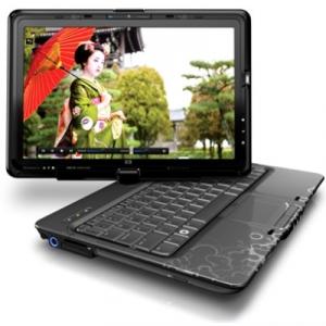 Notebook / Laptop HP TouchSmart TX2-1230ES 12.1inch AMD Turion64 X2 RM-75 2.2 GHz 4GB 320GB ATI HD3200 Remote Control Stylus Win Vista HP Renew