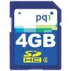 Card Secure Digital (SD) 4GB SDHC Class 4 PQI