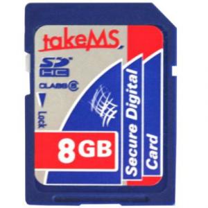 Card Secure Digital (SD) 8GB SDHC Clasa 6 TakeMS