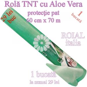 Rola cu Aloe Vera din TNT pentru pat cosmetica 70m - ROIAL