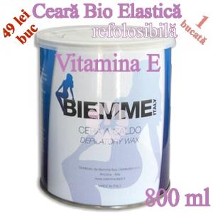 Ceara Vitamina E la cutie 800ml refolosibila, bio elastica