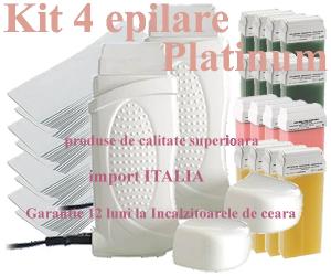 Kit 4 epilare Platinum