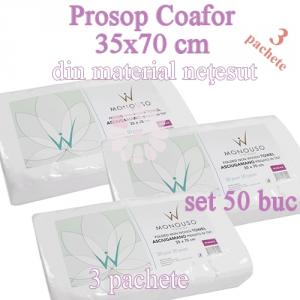 3 Buc Prosoape Coafor din netesut 35x70cm set 50buc - ItalWax