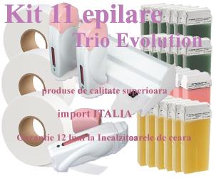 KIT 11 EPILARE TRIO EVOLUTION