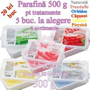 5 Buc LA ALEGERE - Parafina 500g - ItalWax