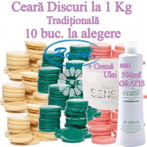10 Buc LA ALEGERE - Ceara Discuri 1kg - ROIAL + 1 Crema sau Ulei 500ml Gratuit