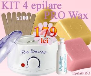 Kit 4 epilare PRO Wax