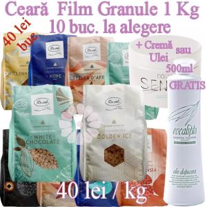 10 Buc LA ALEGERE - Ceara FILM granule 1kg - ROIAL + 1 Crema sau Ulei 500ml Gratuit