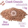 Ceara granule Roz 1kg elastica, refolosibila