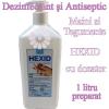 Hexid - dezinfectant si antiseptic pentru maini si tegumente 1litru cu dozator