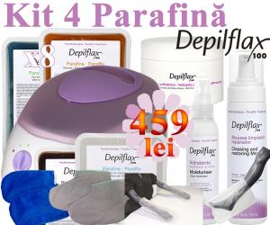 Kit 4 Tratamente cu Parafina - Depilflax