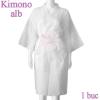 Kimono cosmetica alb