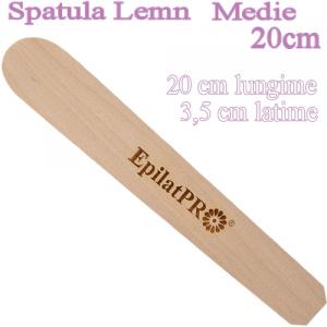 Spatula lemn Medie 20cm - EpilatPRO
