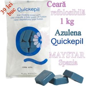 Ceara traditionala 1kg refolosibila Azulena - Quickepil