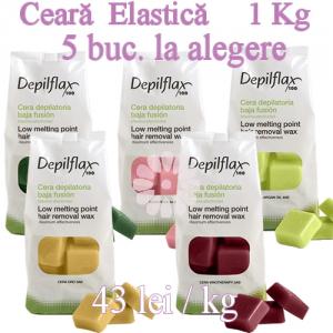 5 Buc LA ALEGERE - Ceara elastica 1kg - Depilflax