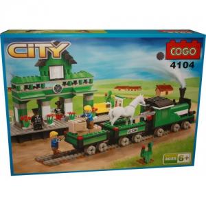Lego City Gara Tren de Marfa
