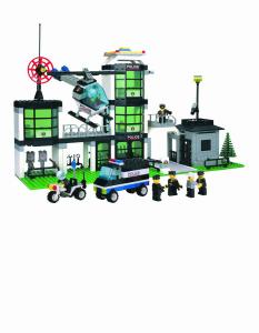 Jucarii Lego City Sectie de Politie, 300 piese