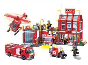 Jucarii Lego City-Statie de Pompieri, 980 piese