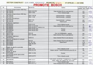 Promotie Bosch de 2 luni