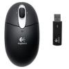 Mouse optic logitech cordless rx650, usb, negru