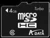 MicroSDHC | 4GB | Class6, 15MB/s citire, 9MB/s scriere | adaptor SD, pentru telefoane mobile si playere mp3/mp4, protectie copyright | 99 ani