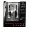 Mouse optic keyoffice m7097g, wireless, silver/black